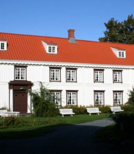 Møtet vil være på Brusve gård. Foto: Bymuseet i Levanger